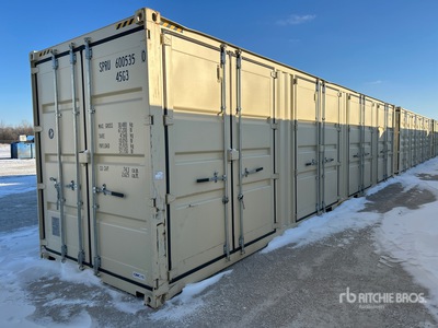 2024 40 ft High Cube Multi-Door Contenedor de almacenamiento