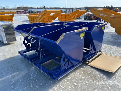 Quantity of (4) 2026 Suihe N-1CY-4 1 cyd Tramoggia autoribaltante (Unused)