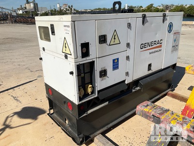 2016 Generac Magnum Pro MMG35DF4 29 KW Skid Mounted Generator Set