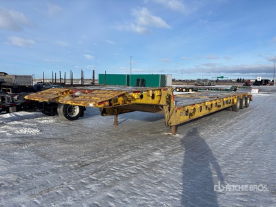 2011 Stellar 40 ton 53 ft Tri/A Opklapbare nekaanhangwagen