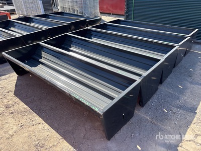 Quantity of (5) 2025 Kit Containers CF-90-V2025 90 in Livestock Feeder (Unused)