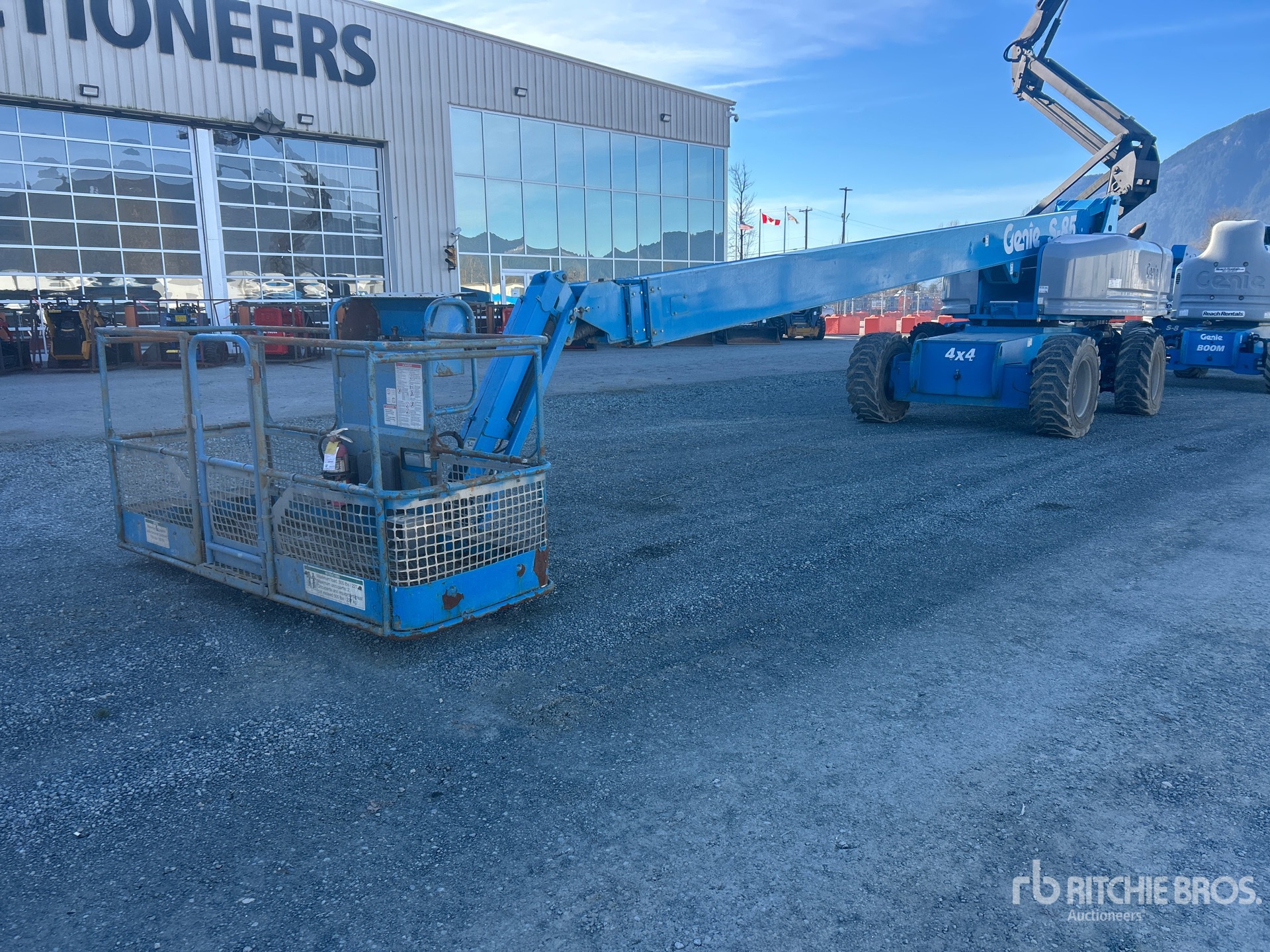 2006 Genie S-85 4WD Diesel رافعة تليسكوبية بذراع تطويل