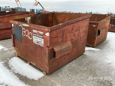 Quantity of (2) Front End Loader Waste Container