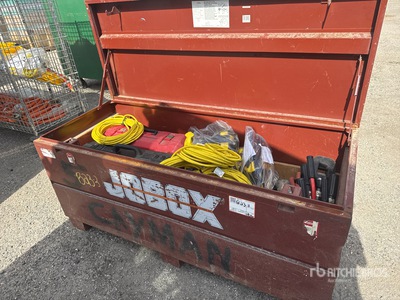 Job Site Box w/ Misc. Lineman Tools