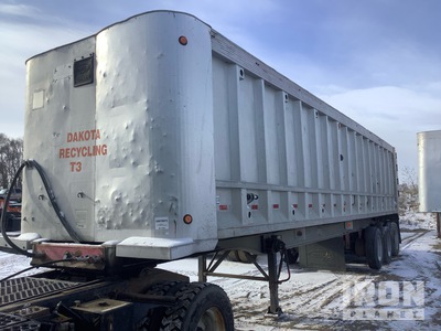2000 Trailstar 38 ft Tri/A Aluminum End Dump Trailer