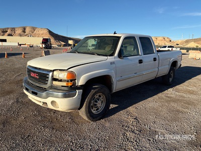 2007 GMC Sierra 2500HD 4x4 Crew Cab Ophalen