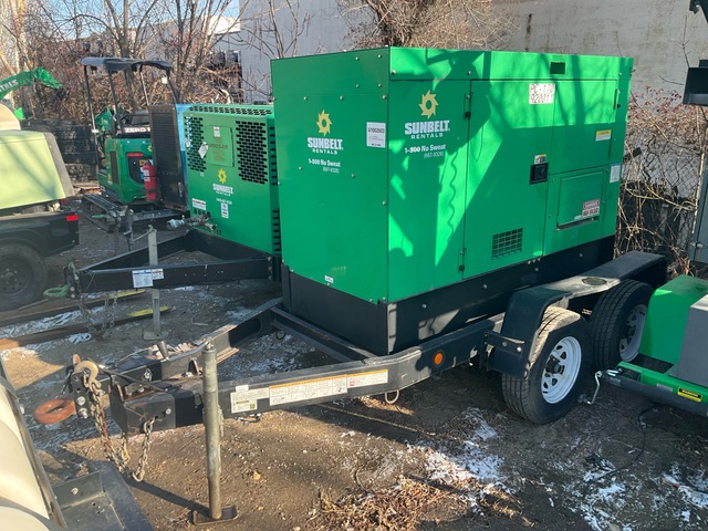 2016 Multiquip DCA45SSIU4FSG 36 kW Mobile Generator Set