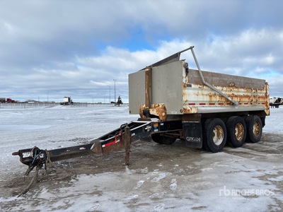 2018 Cancade 17 ft Tri/A Pup Dump Trailer