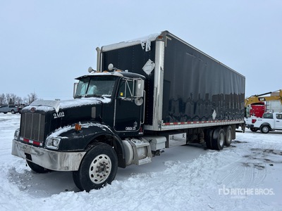 2004 Peterbilt 330 6x2 Van Truck