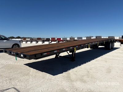 2026 Globe 45 ft T/A Flatbed Trailer (Unused)