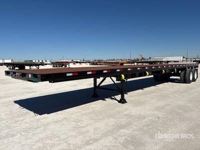 2026 Globe GTFF402-45 45 ft T/A Flatbed Trailer (Unused)