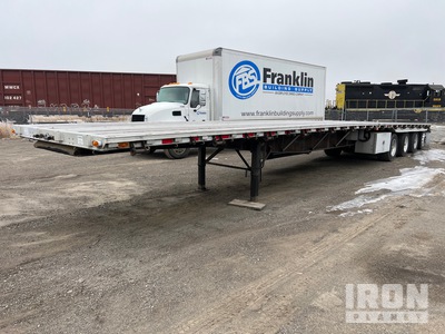 2004 Western Elite 53 ft Quad/A Flatbed Trailer