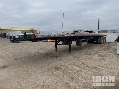 2007 Great Dane 48 ft T/A Flatbed Trailer