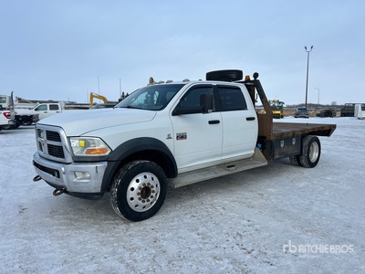 2011 Ram 5500 4x4 Crew Cab Camión Caja Abierta