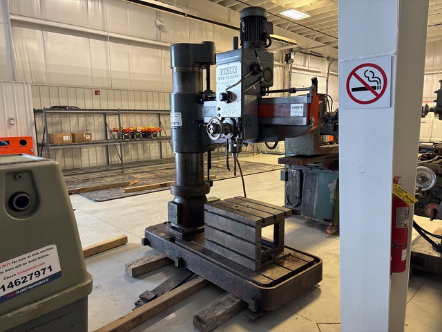1986 Femco WRD 50/1250 Radial Arm Drill