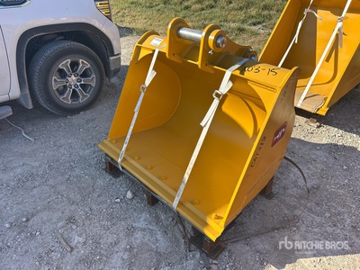 2025 HW BKT312MUD 48 in Cleanup Graafmachine Bak - Fits Cat 312 (Unused)