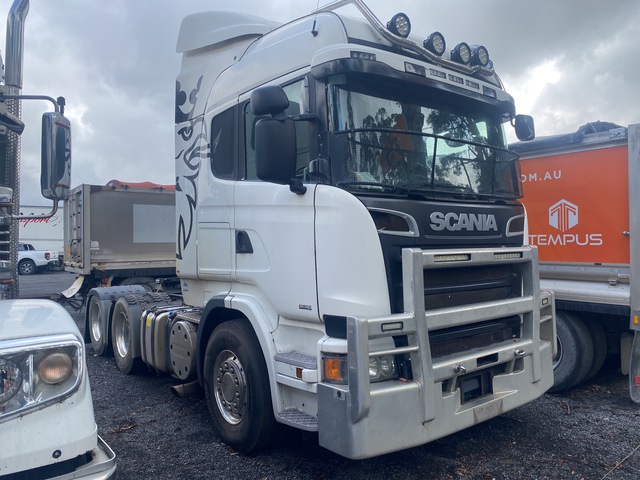 2018 Scania R730 6x4 Sleeper Prime Mover (Inoperable)