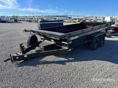 2026 Industrias America 7014R 14 ft T/A Przyczepa Lekka Wywrotka (Unused)