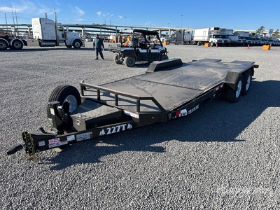 2026 Industrias America 227T 22 ft T/A Tilt Deck Trailer (Unused)