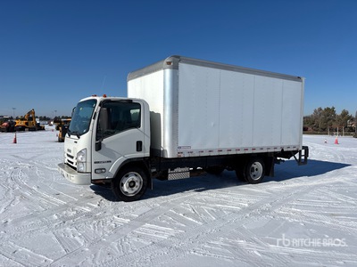 2019 Isuzu NPRHD 4x2 Camion fourgon