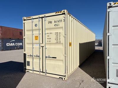 40 ft High Cube Double-Ended Storage Container