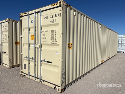 2024 40 ft High Cube Double-Ended Conteneur de stockage