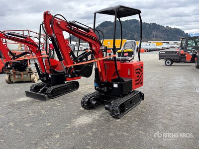 2025 ROMAX BDE12 Mini Excavator (Unused)