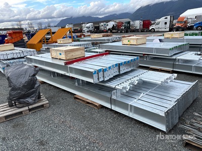 2026 BLUESEA 50 ft x 100 ft High Strength Steel Framed Storage Building (Unused)