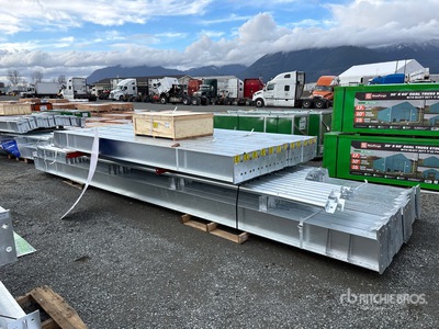 2026 BLUESEA 50 ft x 100 ft High Strength Steel Framed Storage Building (Unused)