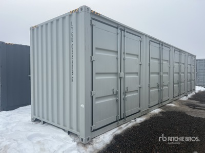 2025 40 ft High Cube Multi-Door Conteneur de stockage