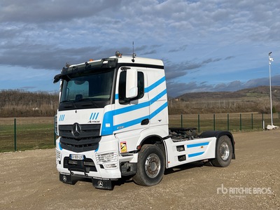 2018 Mercedes-Benz ACTROS 1853 BLUETEC 6 4x2 Tracteur Routier Cabine Couchette S/A Sleeper Truck Tractor