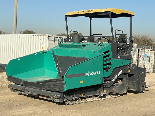 2018 Vogele Super 1400 Track Asphalt Paver 2018 Vogele Super 1400 Track Asphalt Paver