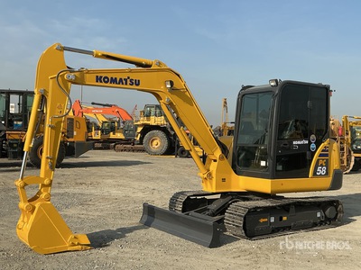 2022 Komatsu PC58-8 を見 Mini Excavator