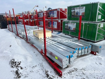 2026 BLUESEA L100FT x W50 FTx H18FT High Strength Steel Framed Building Structural Steel (Unused)