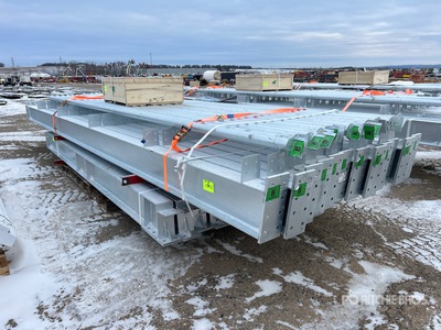 2026 BLUESEA L100FT x W50 FTx H18FT High Strength Steel Framed Building Structural Steel (Unused)