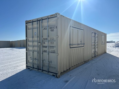 2025 40 ft High Cube Multi-Door Storage Container
