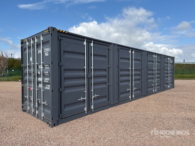 2025 40 Ft High Cube Multi-Door Contenedor de almacenamiento (Unused)