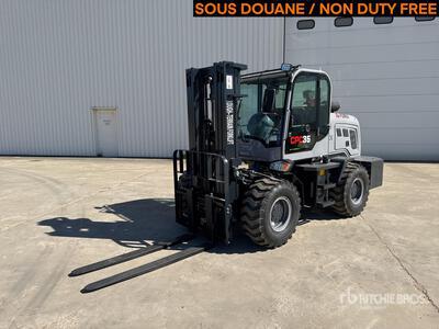 JQ POWER CPC35 3500 kg 4x4 Four Wheel Drive Cross Country Rough Terrain Forklift (Unused)