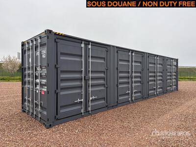 2025 40 Ft High Cube Multi-Door Storage Container