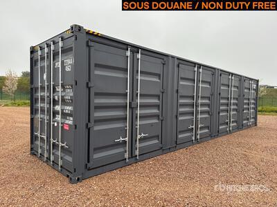 2025 40 Ft High Cube Multi-Door Storage Container