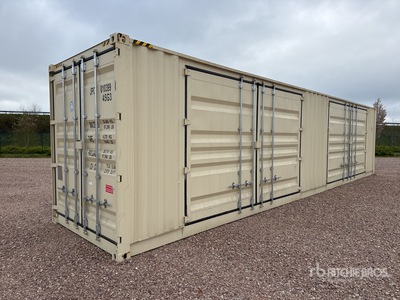 2024 40 Ft High Cube Multi-Door Contenedor de almacenamiento