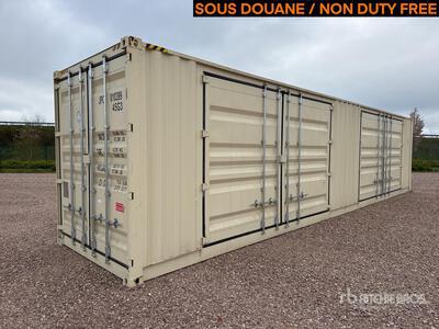 2024 40 Ft High Cube Multi-Door Storage Container