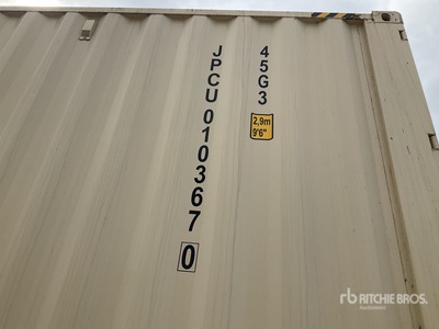 2026 40 Ft High Cube Multi-Door Contenedor de almacenamiento (Unused)