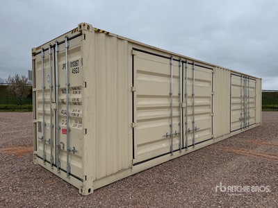 2024 40 Ft High Cube Multi-Door Storage Container
