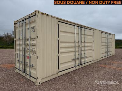 2024 40 Ft High Cube Multi-Door Storage Container