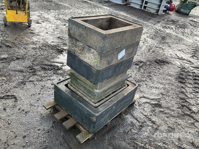 Quantity of (16) Mixed Size Water Chamber Sections Divers