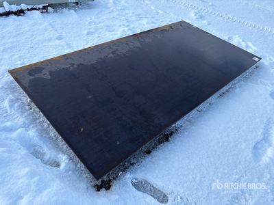 2026 SKLP 5 ft x 10 ft (0.75 in Thick) Steel Plates (Unused)