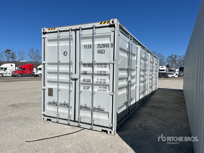 2026 40 ft High Cube Multi-Door Storage Container