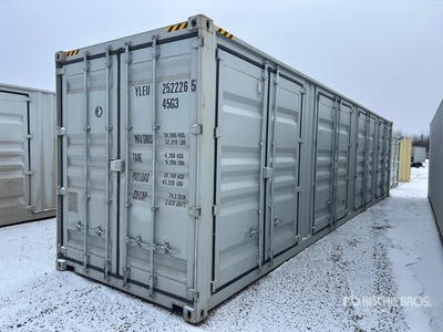 2025 40 ft High Cube Storage Container