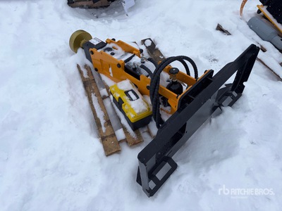 2026 GIYI GY-D680 Skid Steer Post Driver (Unused)